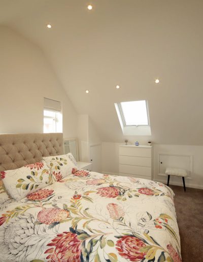 Letchworth loft conversion internal view