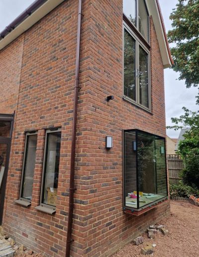 double storey extension external