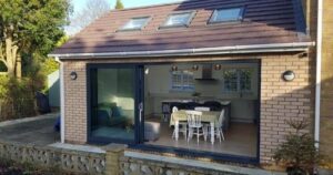 Garage conversion external