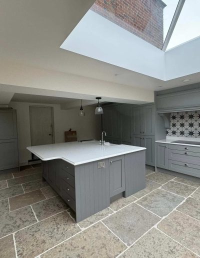 Single storey kitchen extension