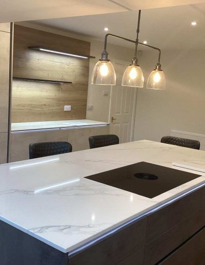 kitchen island from extension