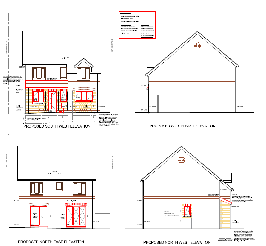 Driver drawing integral garage conversion solution pic