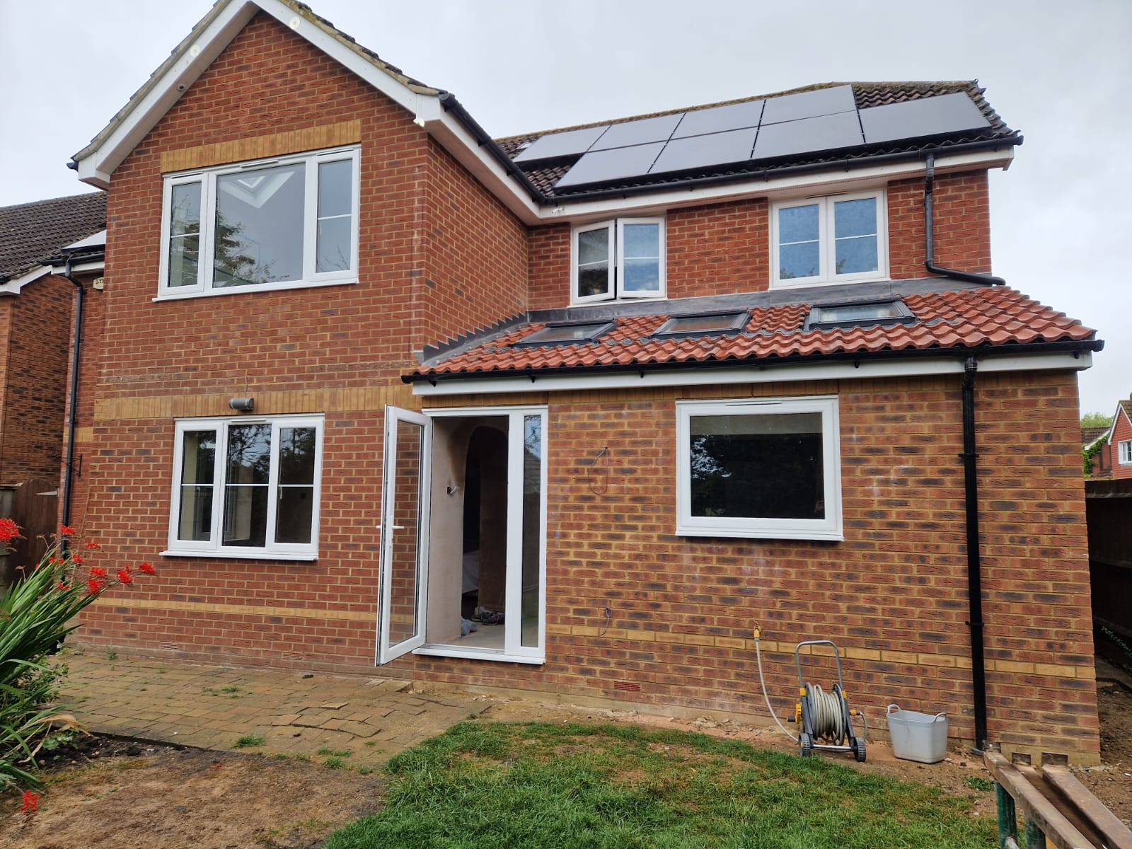 Driver drawing single storey extension