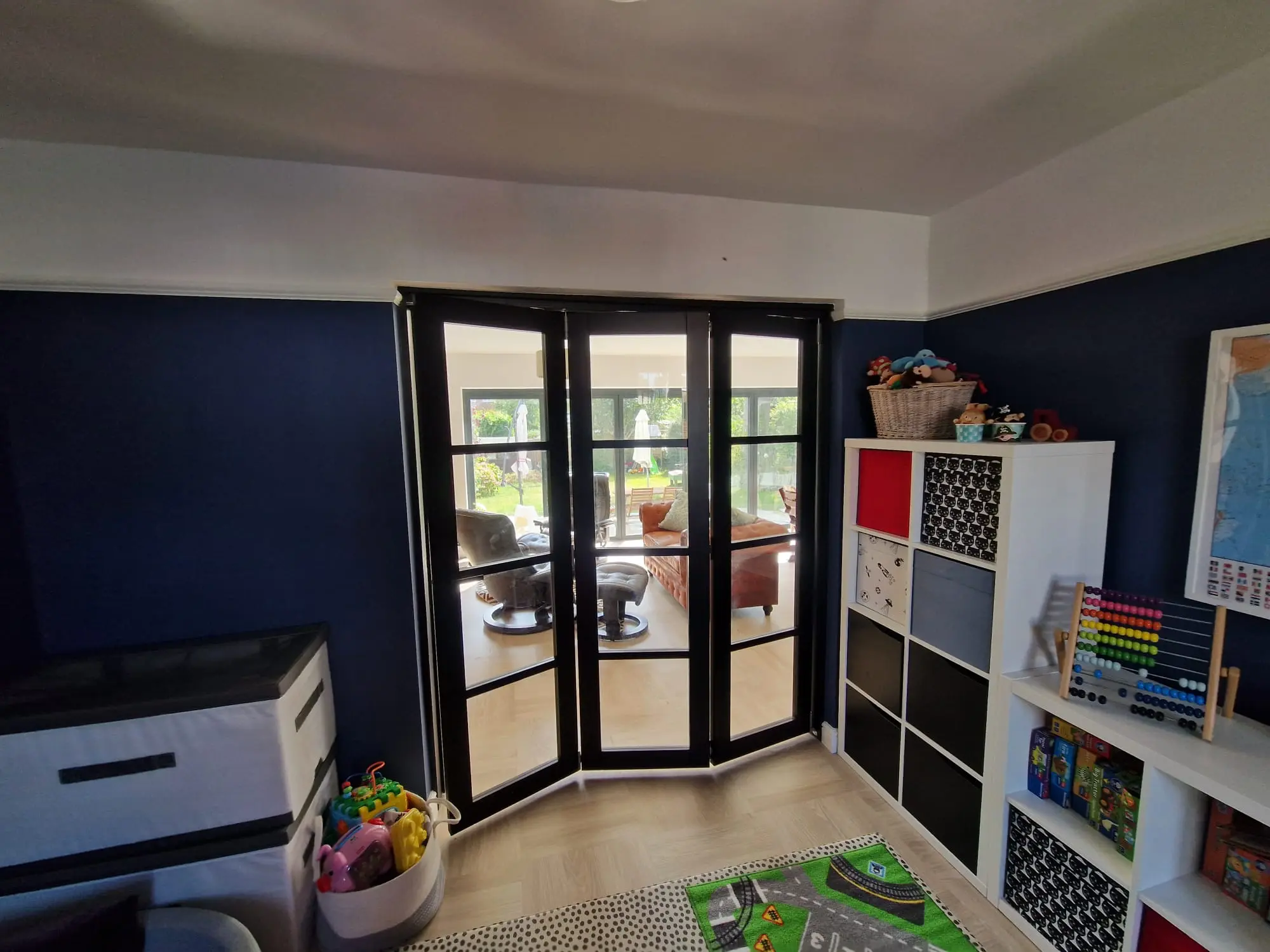 Crittall-style doors on Kitchen Extension